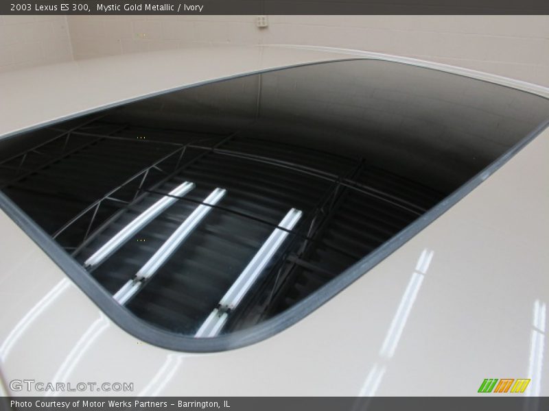 Mystic Gold Metallic / Ivory 2003 Lexus ES 300