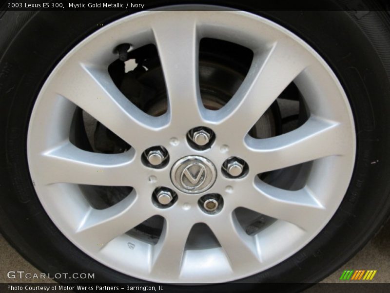 Mystic Gold Metallic / Ivory 2003 Lexus ES 300