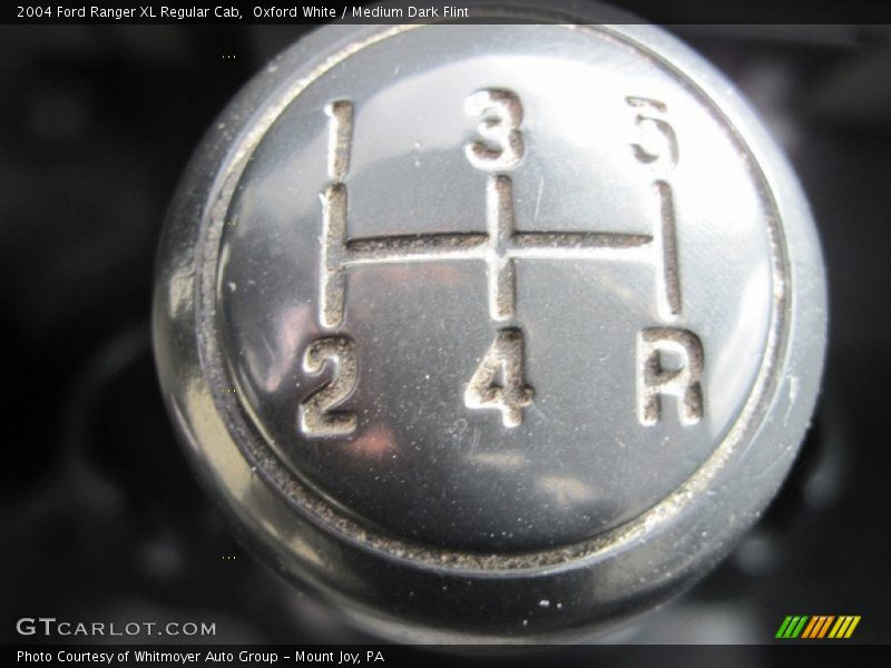 Oxford White / Medium Dark Flint 2004 Ford Ranger XL Regular Cab