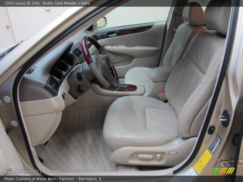 Mystic Gold Metallic / Ivory 2003 Lexus ES 300