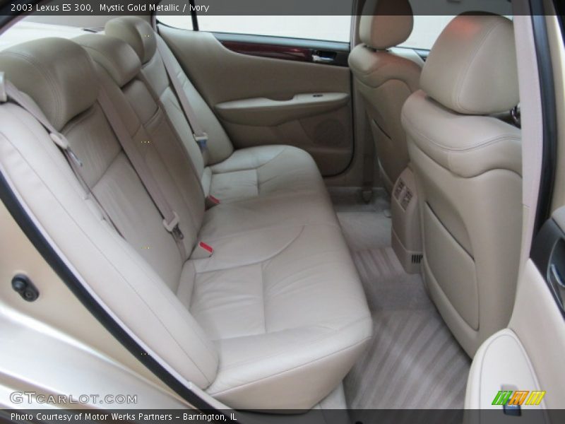 Mystic Gold Metallic / Ivory 2003 Lexus ES 300