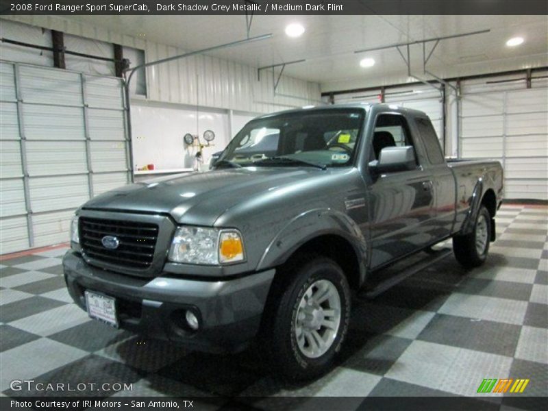 Dark Shadow Grey Metallic / Medium Dark Flint 2008 Ford Ranger Sport SuperCab