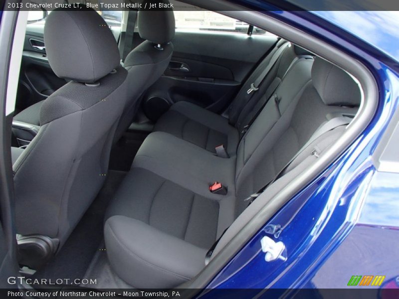 Blue Topaz Metallic / Jet Black 2013 Chevrolet Cruze LT