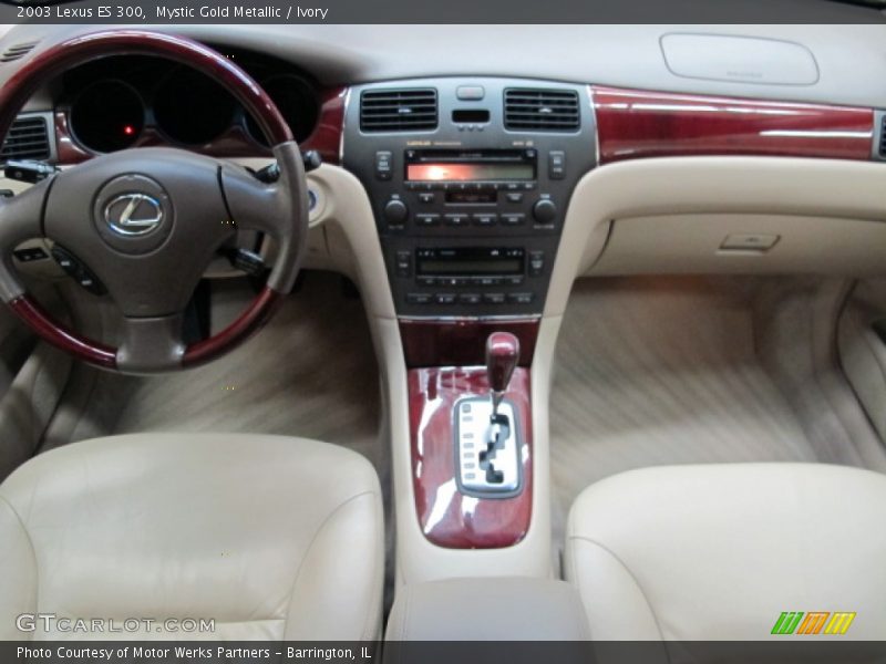 Mystic Gold Metallic / Ivory 2003 Lexus ES 300