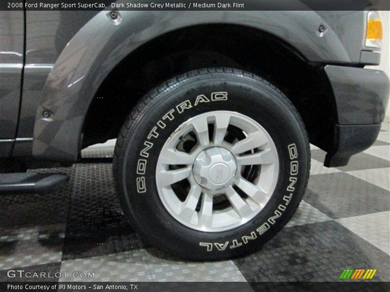 Dark Shadow Grey Metallic / Medium Dark Flint 2008 Ford Ranger Sport SuperCab