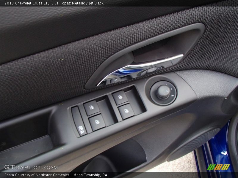 Blue Topaz Metallic / Jet Black 2013 Chevrolet Cruze LT