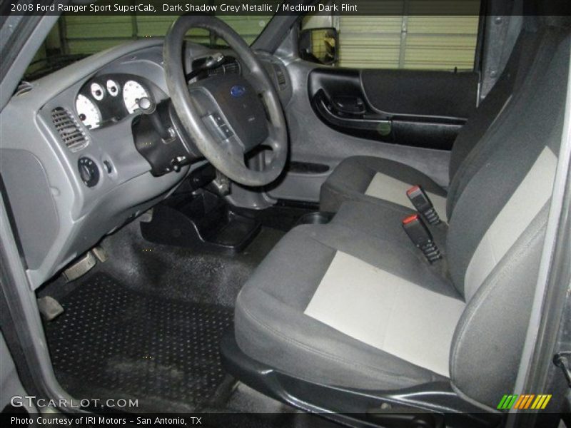 Dark Shadow Grey Metallic / Medium Dark Flint 2008 Ford Ranger Sport SuperCab