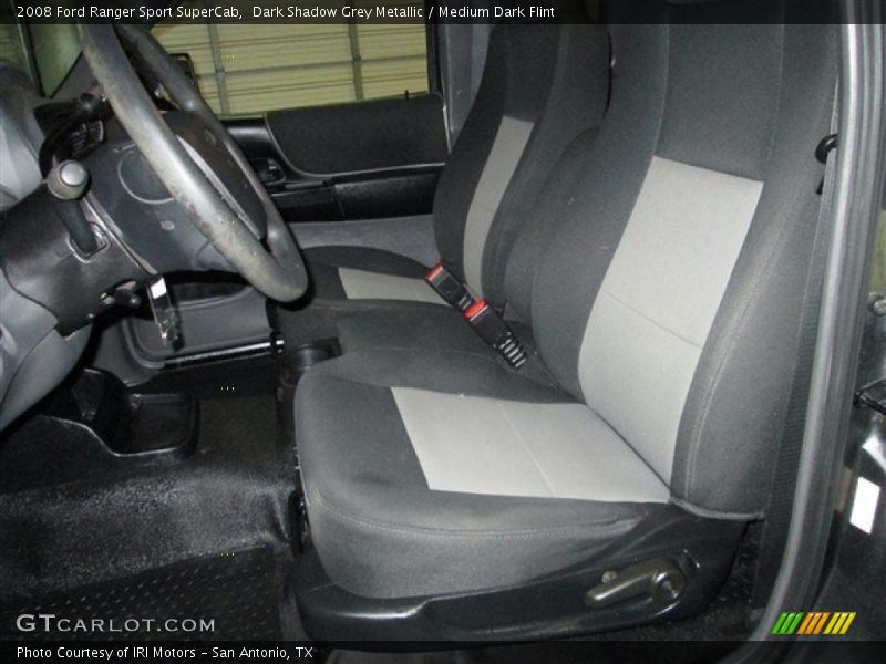 Dark Shadow Grey Metallic / Medium Dark Flint 2008 Ford Ranger Sport SuperCab