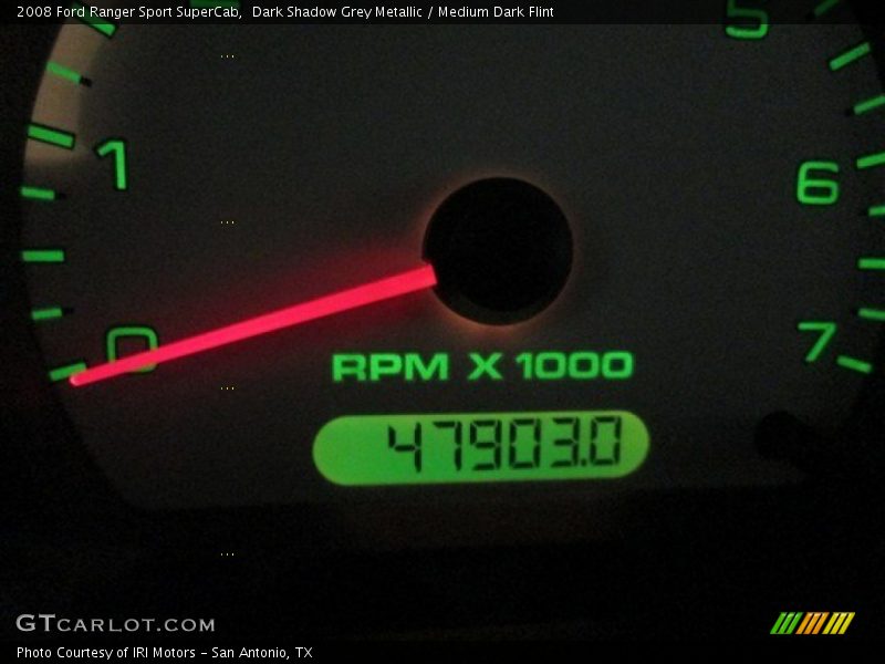 Dark Shadow Grey Metallic / Medium Dark Flint 2008 Ford Ranger Sport SuperCab