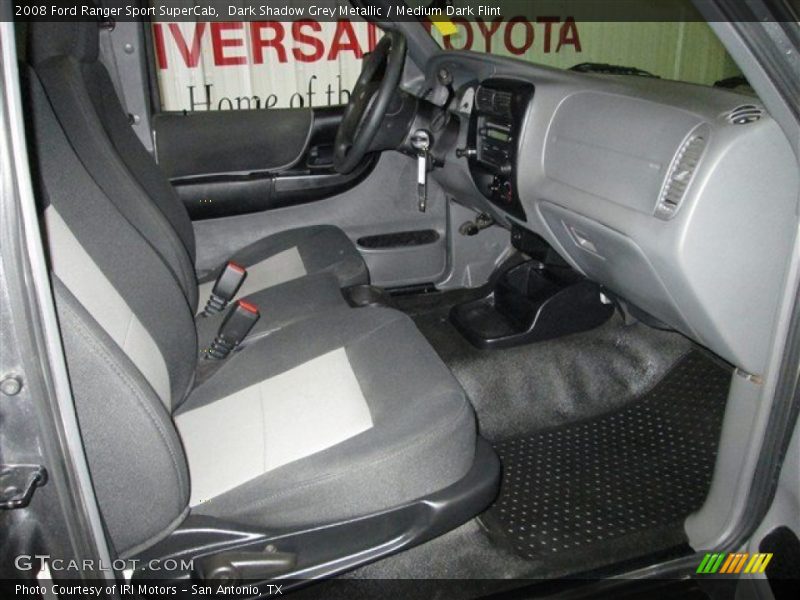 Dark Shadow Grey Metallic / Medium Dark Flint 2008 Ford Ranger Sport SuperCab
