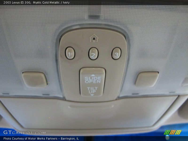 Mystic Gold Metallic / Ivory 2003 Lexus ES 300
