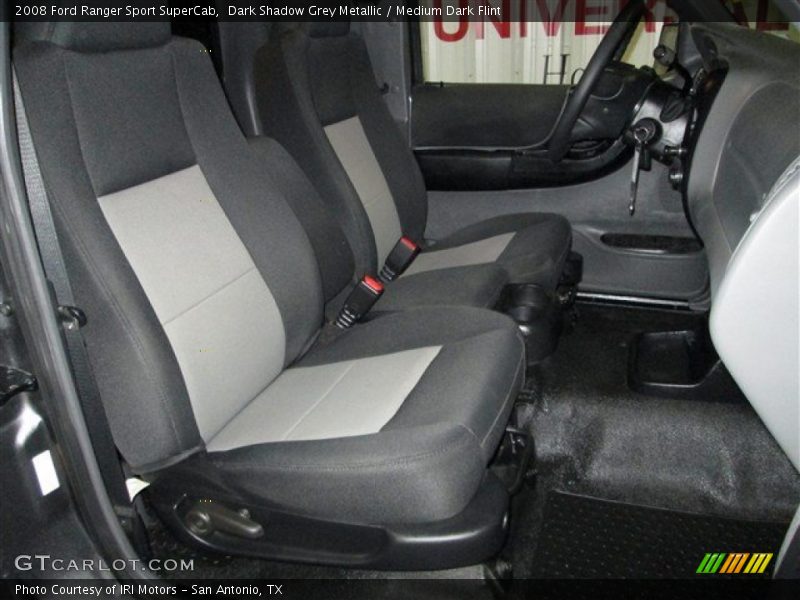 Dark Shadow Grey Metallic / Medium Dark Flint 2008 Ford Ranger Sport SuperCab