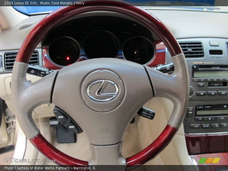 Mystic Gold Metallic / Ivory 2003 Lexus ES 300