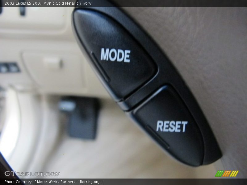 Mystic Gold Metallic / Ivory 2003 Lexus ES 300
