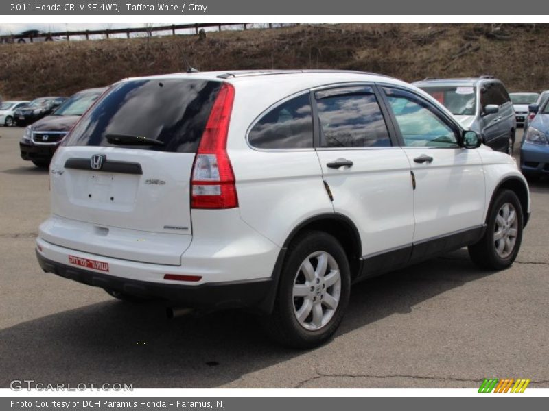 Taffeta White / Gray 2011 Honda CR-V SE 4WD