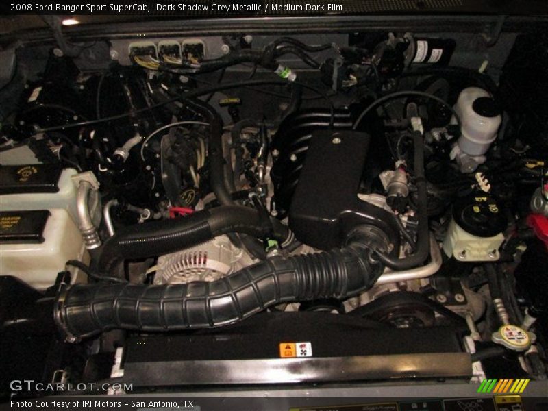 Dark Shadow Grey Metallic / Medium Dark Flint 2008 Ford Ranger Sport SuperCab