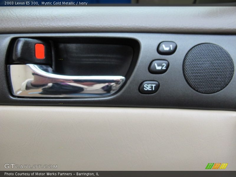 Mystic Gold Metallic / Ivory 2003 Lexus ES 300