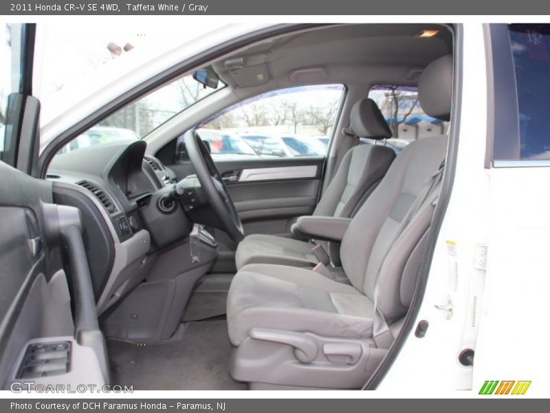 Taffeta White / Gray 2011 Honda CR-V SE 4WD