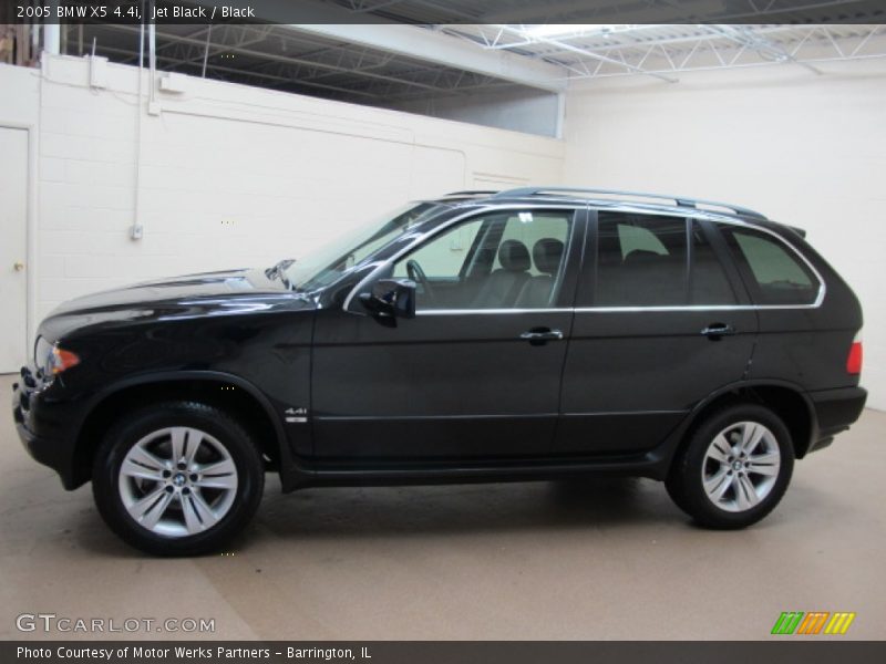 Jet Black / Black 2005 BMW X5 4.4i