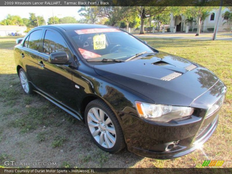 Front 3/4 View of 2009 Lancer RALLIART