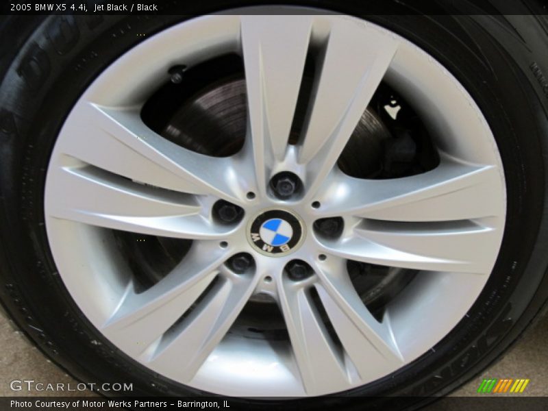 Jet Black / Black 2005 BMW X5 4.4i