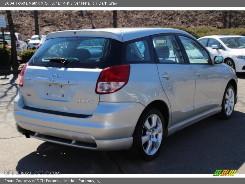 Lunar Mist Silver Metallic / Dark Gray 2004 Toyota Matrix XRS