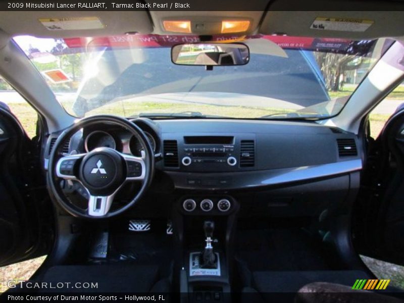 Tarmac Black Pearl / Black 2009 Mitsubishi Lancer RALLIART