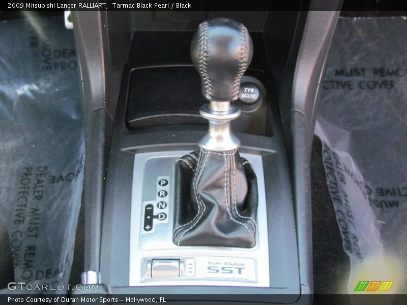 Tarmac Black Pearl / Black 2009 Mitsubishi Lancer RALLIART