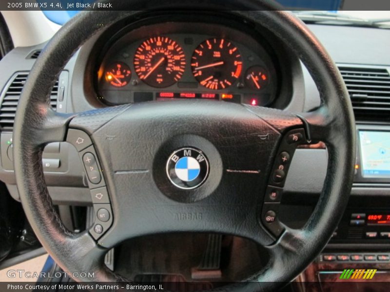 Jet Black / Black 2005 BMW X5 4.4i