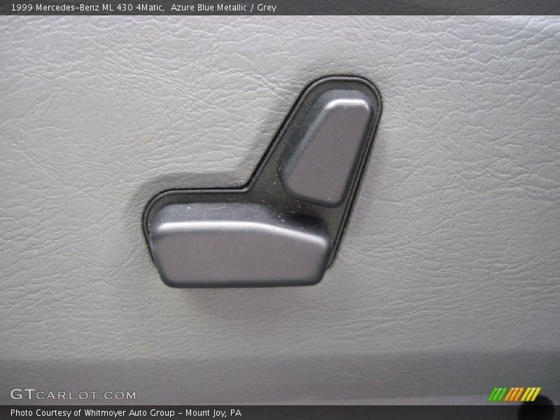 Azure Blue Metallic / Grey 1999 Mercedes-Benz ML 430 4Matic