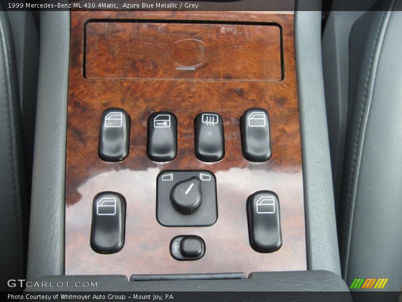 Azure Blue Metallic / Grey 1999 Mercedes-Benz ML 430 4Matic