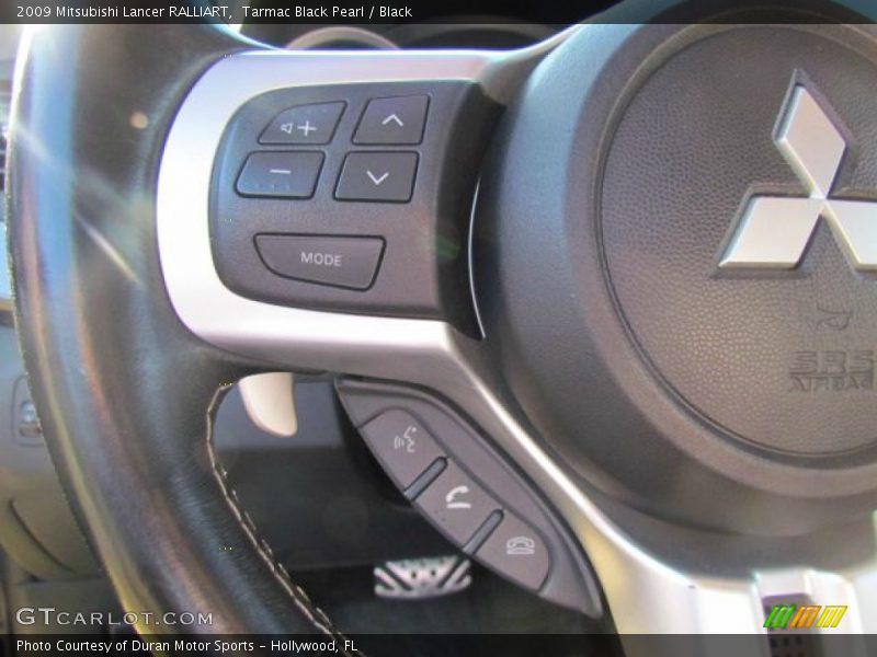 Tarmac Black Pearl / Black 2009 Mitsubishi Lancer RALLIART