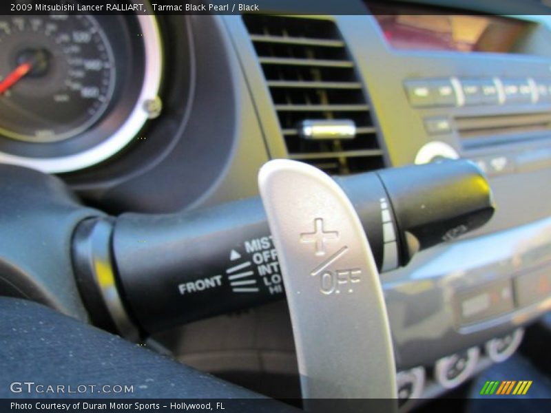 Tarmac Black Pearl / Black 2009 Mitsubishi Lancer RALLIART