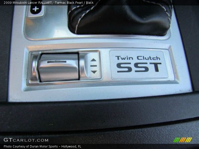 Tarmac Black Pearl / Black 2009 Mitsubishi Lancer RALLIART