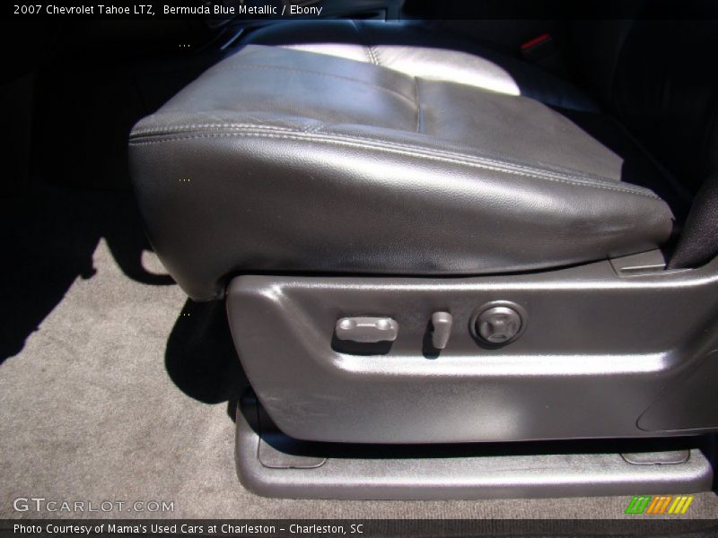 Bermuda Blue Metallic / Ebony 2007 Chevrolet Tahoe LTZ