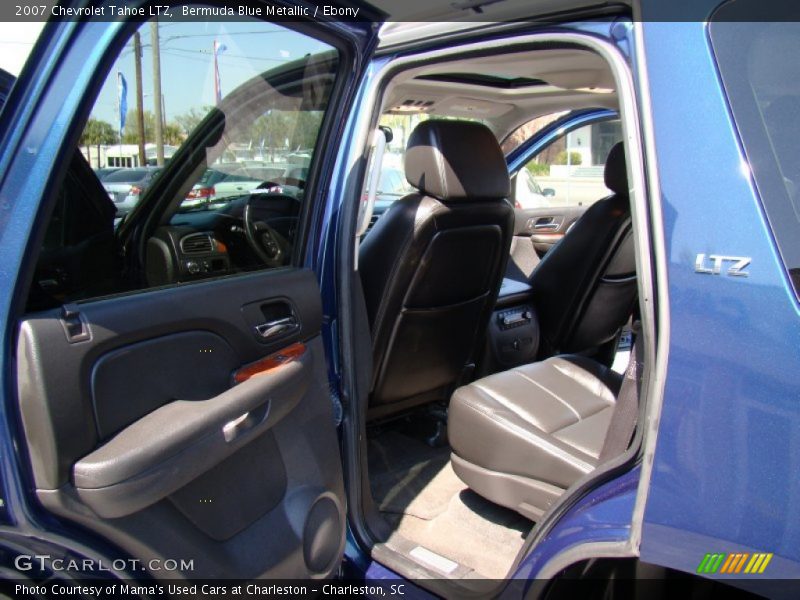 Bermuda Blue Metallic / Ebony 2007 Chevrolet Tahoe LTZ