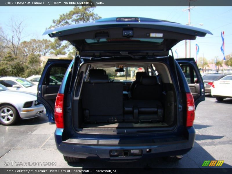 Bermuda Blue Metallic / Ebony 2007 Chevrolet Tahoe LTZ