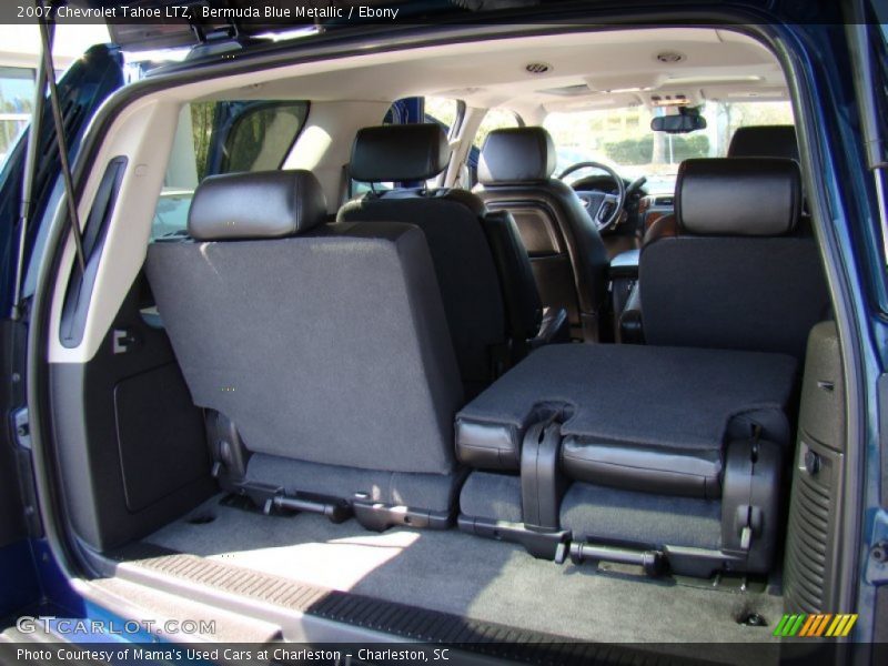 Bermuda Blue Metallic / Ebony 2007 Chevrolet Tahoe LTZ