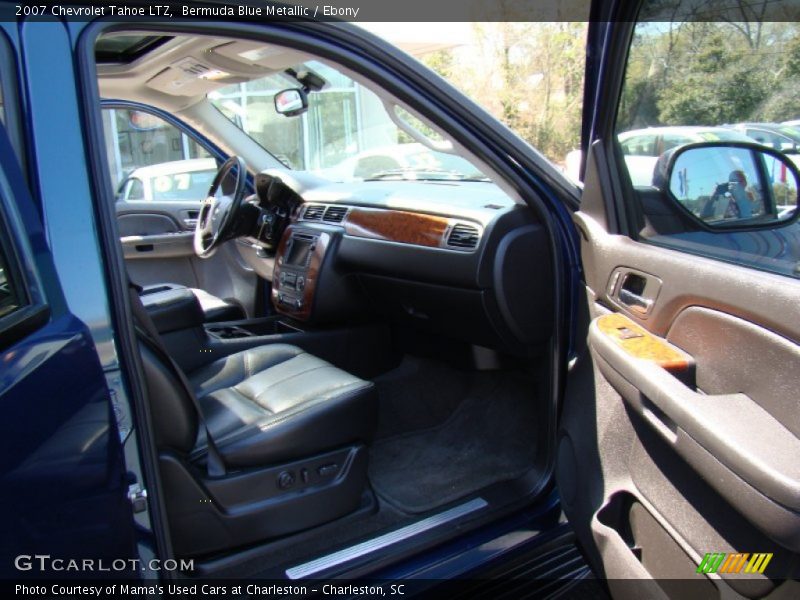 Bermuda Blue Metallic / Ebony 2007 Chevrolet Tahoe LTZ