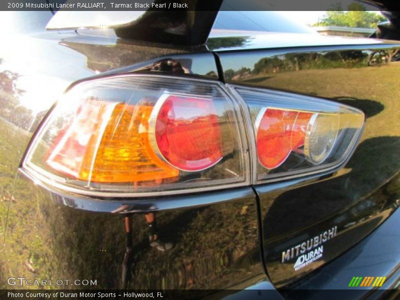 Tarmac Black Pearl / Black 2009 Mitsubishi Lancer RALLIART