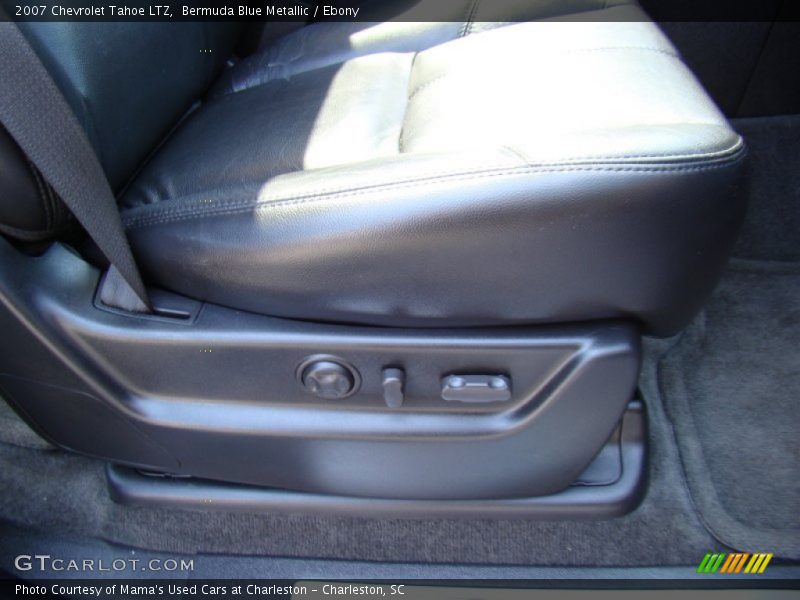 Bermuda Blue Metallic / Ebony 2007 Chevrolet Tahoe LTZ