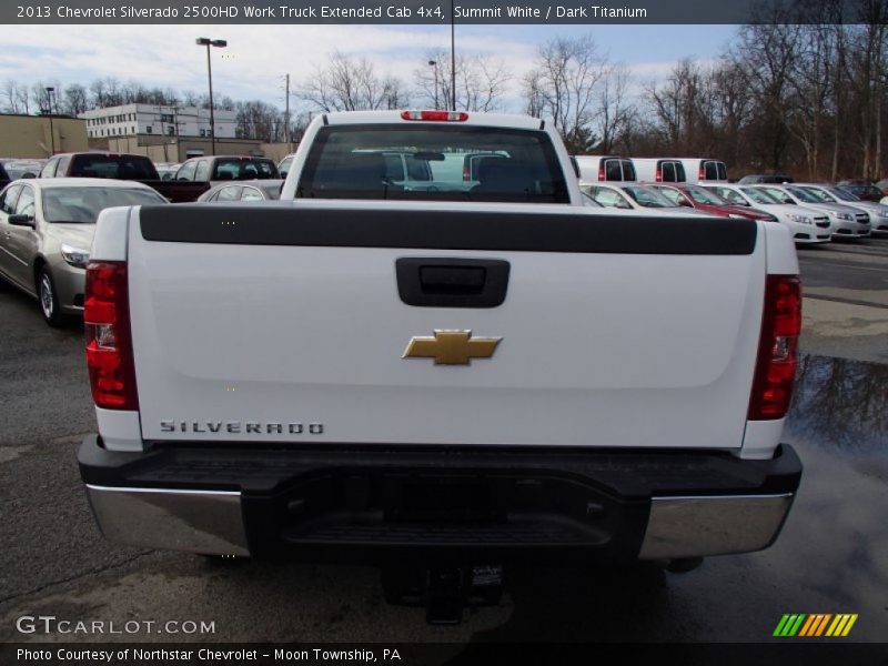 Summit White / Dark Titanium 2013 Chevrolet Silverado 2500HD Work Truck Extended Cab 4x4