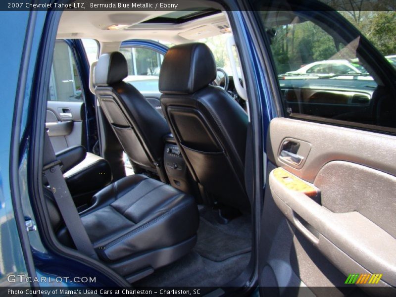 Bermuda Blue Metallic / Ebony 2007 Chevrolet Tahoe LTZ