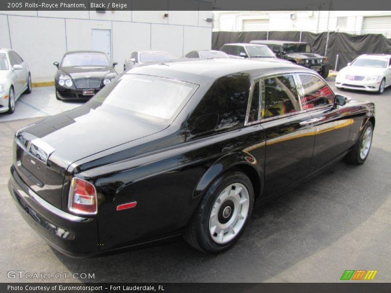 Black / Beige 2005 Rolls-Royce Phantom