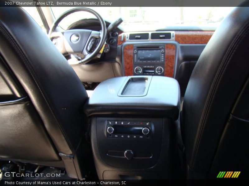 Bermuda Blue Metallic / Ebony 2007 Chevrolet Tahoe LTZ