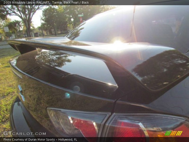 Tarmac Black Pearl / Black 2009 Mitsubishi Lancer RALLIART