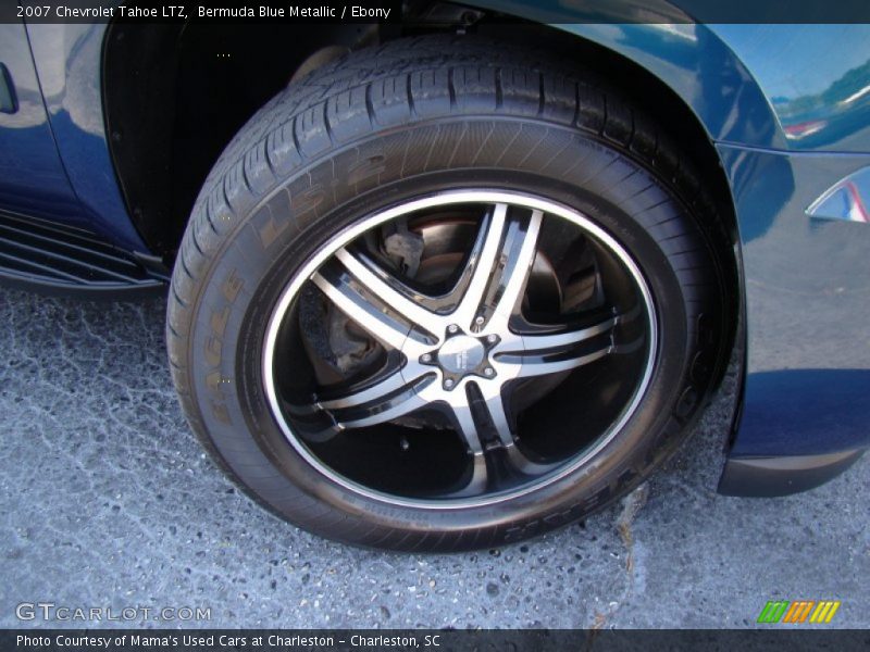 Bermuda Blue Metallic / Ebony 2007 Chevrolet Tahoe LTZ