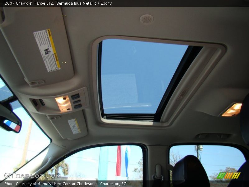 Bermuda Blue Metallic / Ebony 2007 Chevrolet Tahoe LTZ