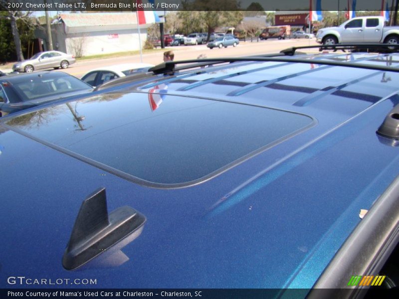 Bermuda Blue Metallic / Ebony 2007 Chevrolet Tahoe LTZ