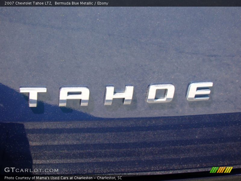 Bermuda Blue Metallic / Ebony 2007 Chevrolet Tahoe LTZ